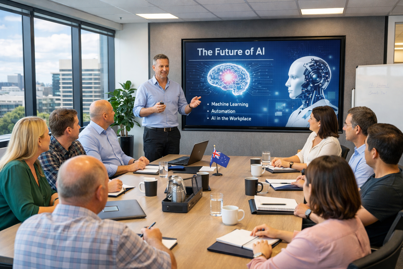 AI education and upskilling workshop preview