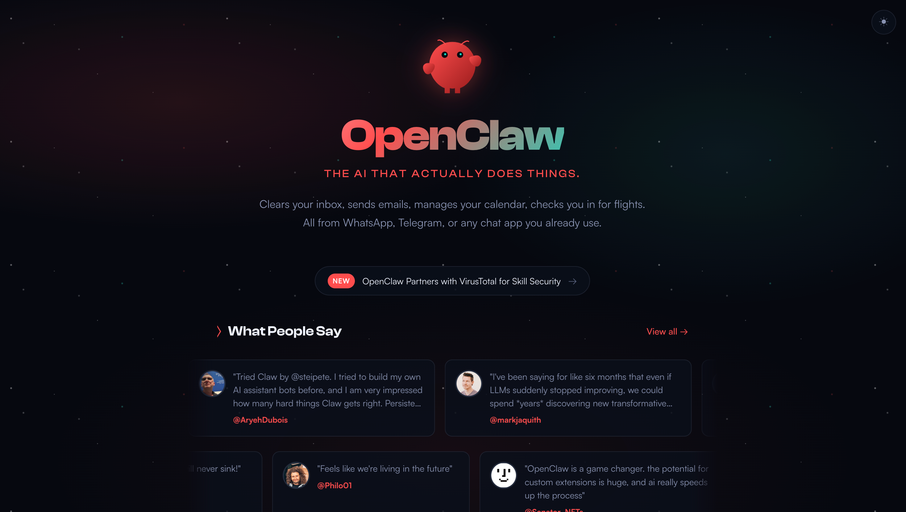 OpenClaw service setup preview